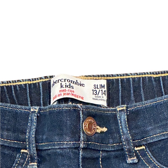 Abercrombie mid rise pull-on jeggings for kids - Picture 2 of 2